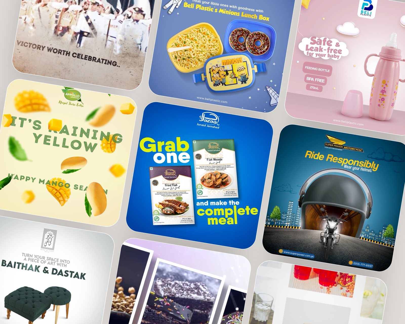 Social media animations and videos